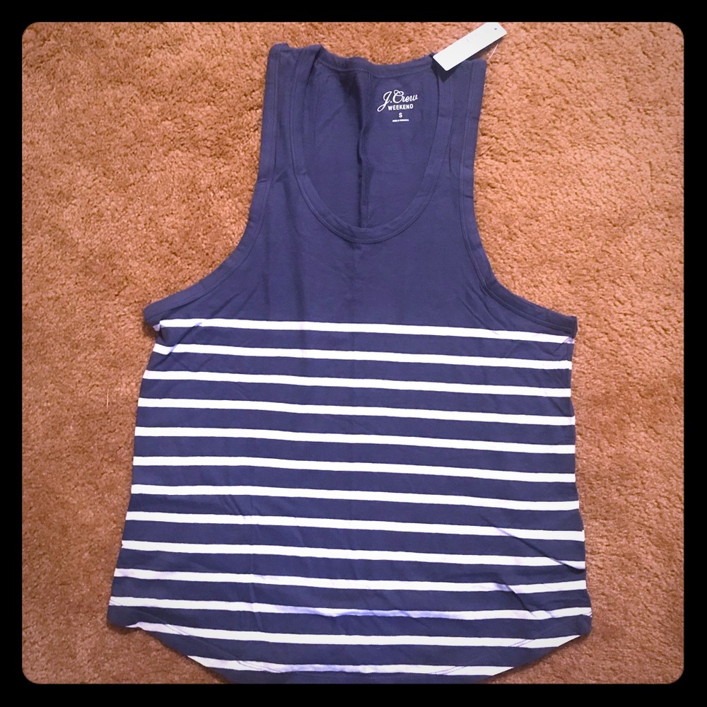 J. Crew Longline Layering Tank